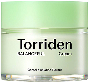 Torriden~Гипоаллергенный успокаивающий крем с центеллой~Balanceful Cica Cream