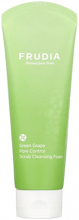 Frudia~Себорегулирующая скраб-пенка для умывания с зеленым виноградом~Green Grape Pore Control Scrub